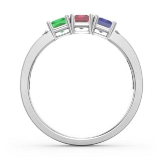 925 Sterling Silver Classic Princess Cut Ring