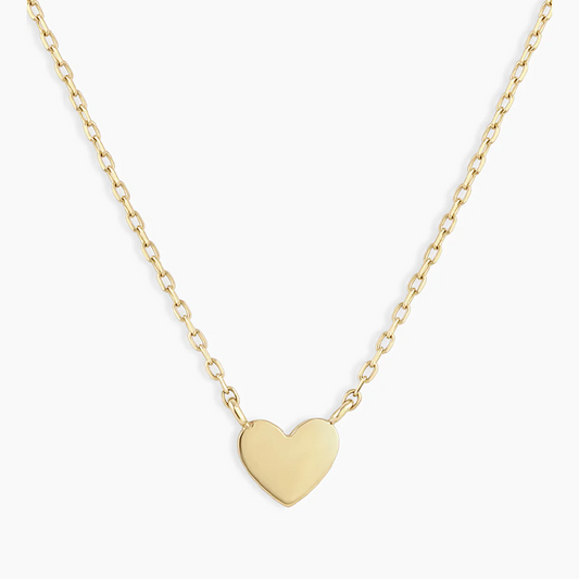 925 Sterling Silver Heart Mini Necklace