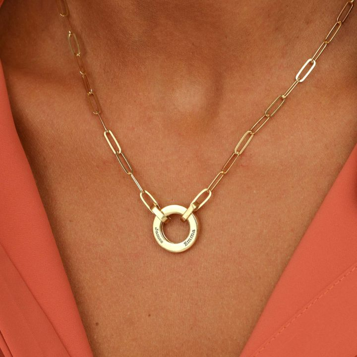 Collier avec chaîne en argent sterling 925,