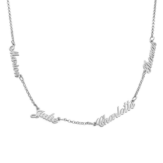 Collier personnalisé en argent sterling 925,