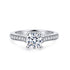 OnlyOne Square Ring Silver Engagement Ring Wedding Ring - onlyone