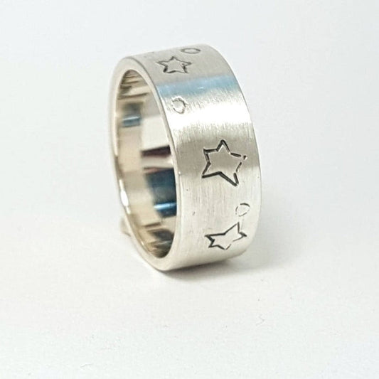 925 Sterling Silver The Little Prince Band Ring