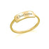 925 Sterling Silver Personalized Engraved Simple Ring - onlyone