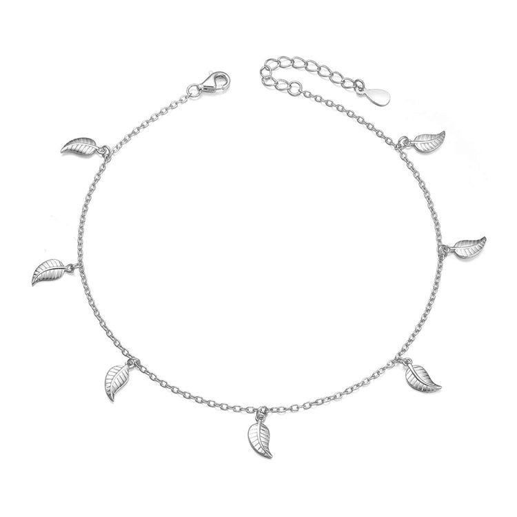 925 Sterling Silver summer beach style anklet