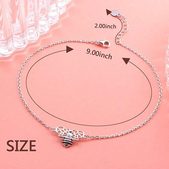 925 Sterling Silver summer beach style anklet - onlyone