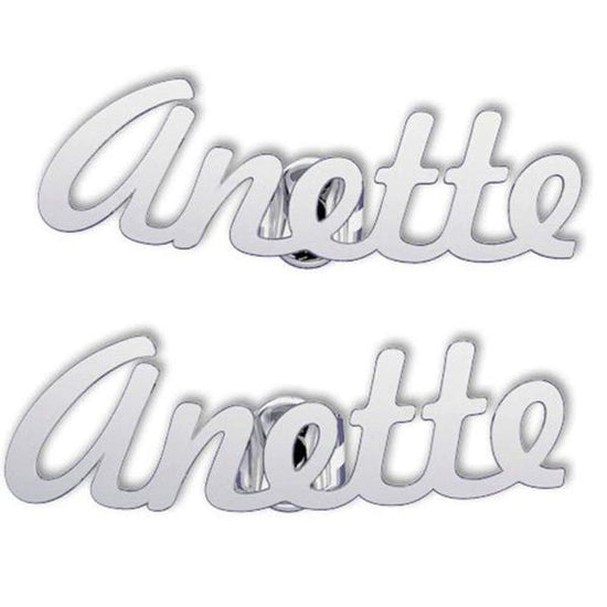 925 Sterling Silver Personalized Initial Name Earring - onlyone