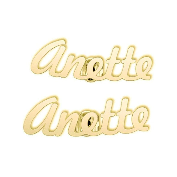 10K/14K Gold Personalized  Name Earring