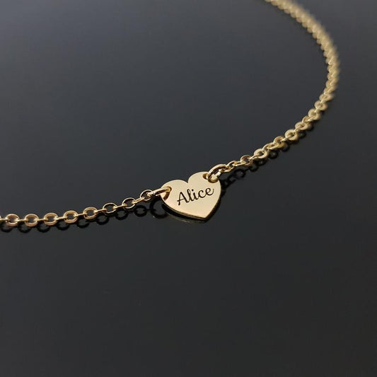 925 Sterling Silver Mulity Heart Name Necklace