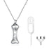 925 Sterling Silver Cremation Jewelry for Ashes Bone Keepsake Locket Pendant Urn Necklace - onlyone