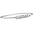 925 Sterling Silver Personalized Rectangle Engraved Bangle - onlyone