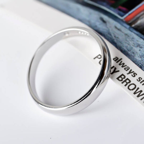 925 Sterling Silver Hidden Message Ring - onlyone