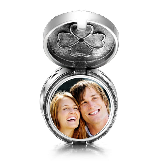 Photo Personalised Charm  In Sterling Silver - onlyone