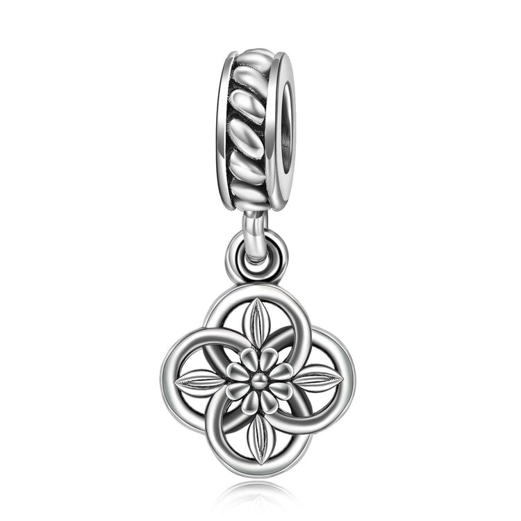 Sterling Silver Fashion Charm For Bracelet and Necklace - onlyone