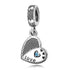 925 Sterling Silver Love Heart Charms Fit for Bracelet and Necklace - onlyone