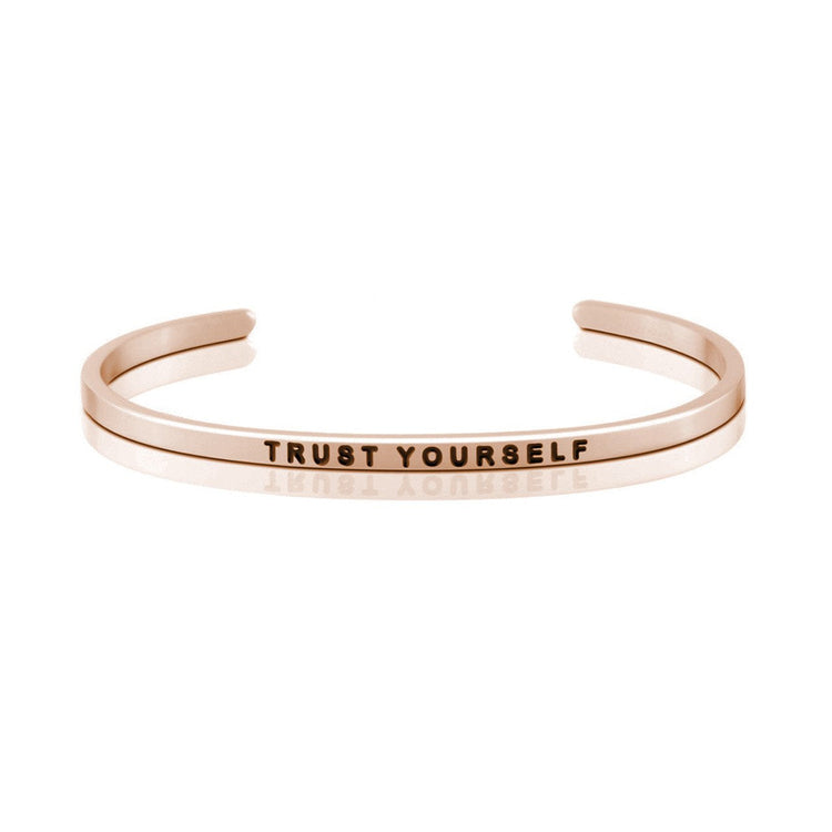 925 Sterling Silver Personalized Strength Series Engraved Bangle - onlyone