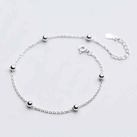 925 Sterling Silver Anklet Set - onlyone