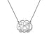 925 Sterling Silver Initial Monogram Necklace - onlyone