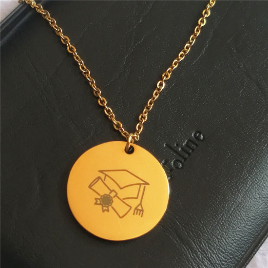 Graduation Cap Custom Necklace Graduation Gift - onlyone