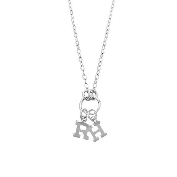 925 Sterling Silver Initial Letter Necklace - onlyone