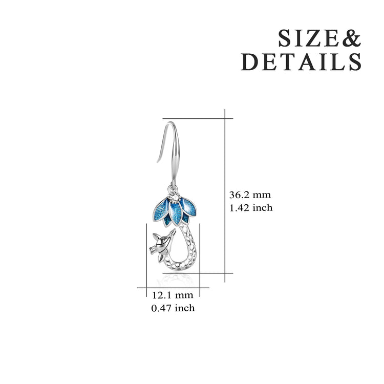 925 Sterling Silver Zirconia Giraffe Earrings - onlyone