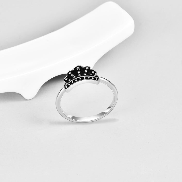 925 Sterling Silver Dissent Collar Ring, Ginsburg Ring