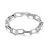 925 Sterling Silver Open Hoop Bracelet - onlyone