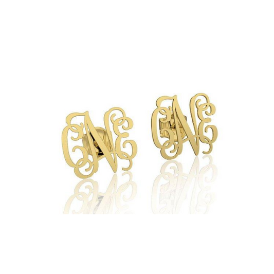 10K/14K Gold Personalized Initial Name Earring - onlyone