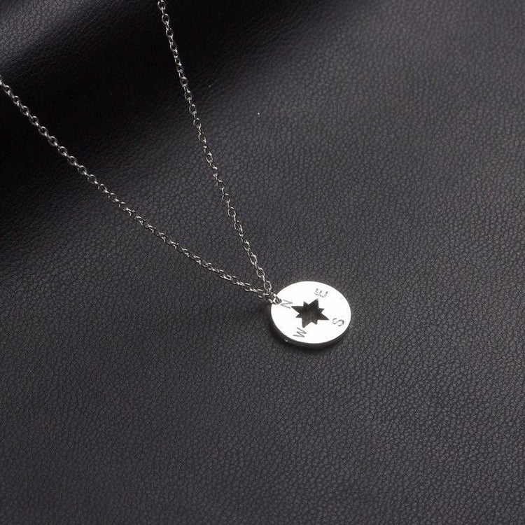 Inspirational Graduation Compass Necklace Graduation Gift - onlyone